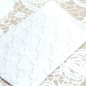 Preview: 10 Papiertüten mit wunderschöner "HERZ" Prägung WEIß