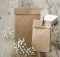 Preview: 10 Kraftpapier Geschenktüten geprägt mit FLORAL Muster Preview: 10 Kraftpapier Geschenktüten geprägt mit FLORAL Muster