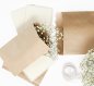 Preview: 10 Kraftpapier Flachbeutel - Papiertüten mit Spitze