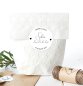 Preview: PERSONALISIERTE Papier Aufkleber "Schön, dass du da bist"