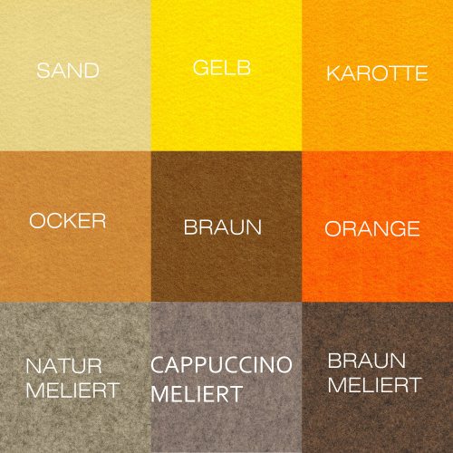 5 Zacken STERN Filz Untersetzer - Deko Filzstern 5 Zacken STERN Filz Untersetzer - Deko Filzstern