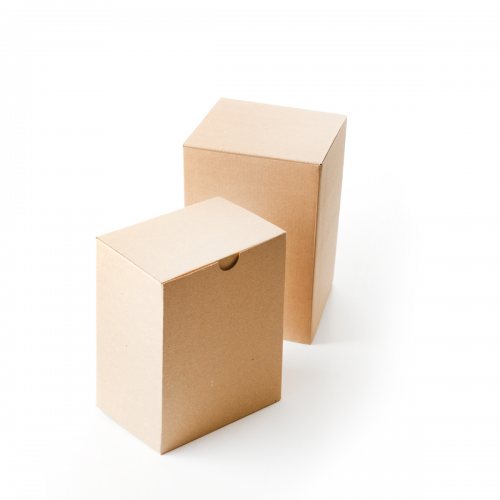 Kraftpapier Geschenkkarton / Schachtel 18 x 13,5 x 9 cm