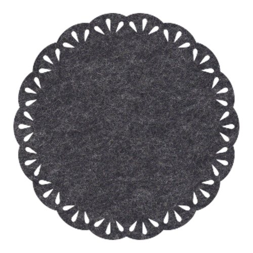 Spitze Filz Deckchen "Roma" - Untersetzer Tassenuntersetzer - Tortenspitze / Filzuntersetzer 8 bis 45 cm