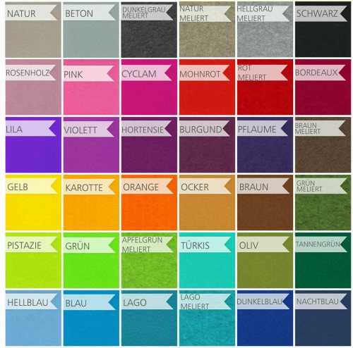 Blüte Filz Anhänger / Blume Schlüsselanhänger