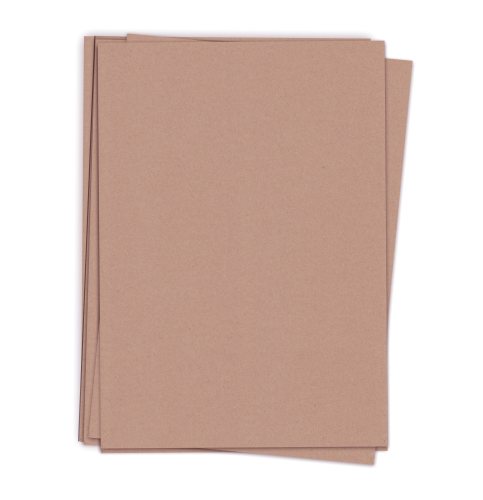 10 Bogen A4 Kraftpapier - Kraftkarton braun 300 g/m²