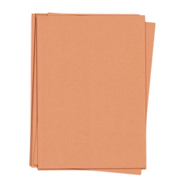 10 Bogen A4 Kraftpapier - Kraftkarton braun 300 g/m²