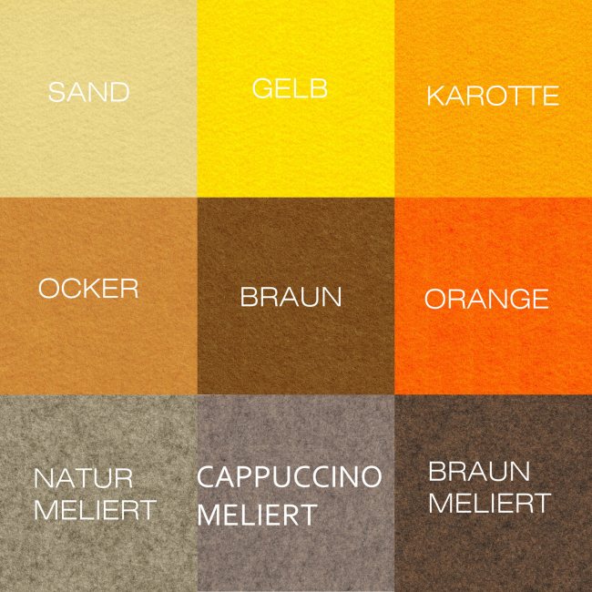 5 Zacken STERN Filz Untersetzer - Deko Filzstern 5 Zacken STERN Filz Untersetzer - Deko Filzstern