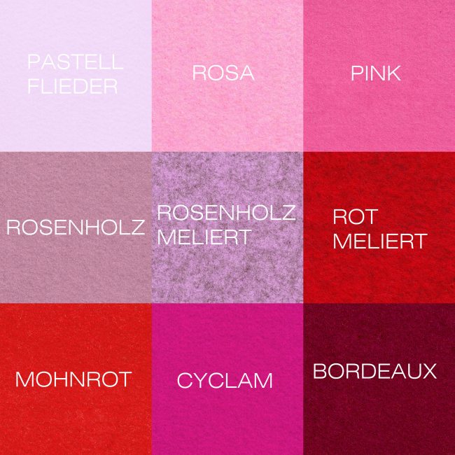 5 Zacken STERN Filz Untersetzer - Deko Filzstern 5 Zacken STERN Filz Untersetzer - Deko Filzstern