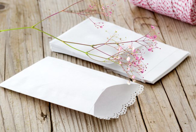 piertüten für Hochzeit
