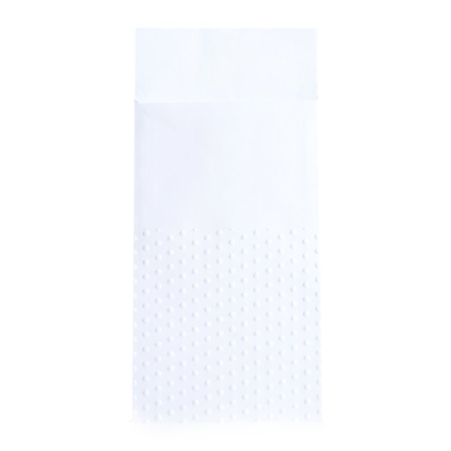 Bestecktaschen / Serviettentaschen - edel geprägt "Dots"