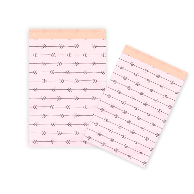 Moderne Geschenkbeutel / Papiertüten mit Pfeile - 10 St.