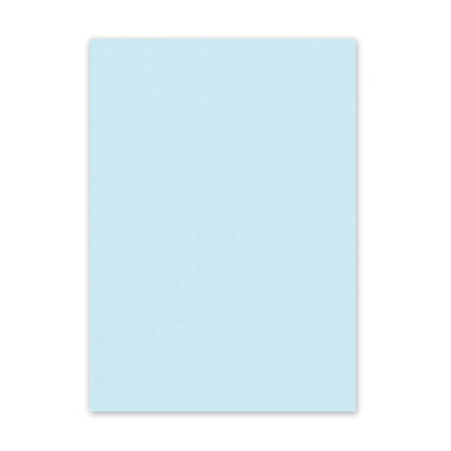 Leinenpapier 250g  - HELLBLAU Leinenkarton A4 / A5  - 10 Bogen